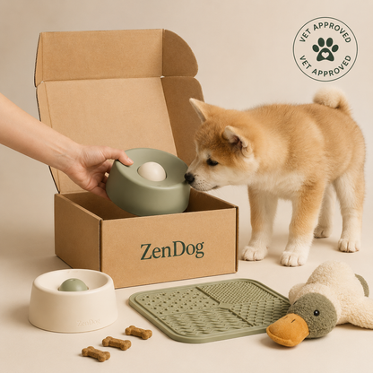 Zen Bowl™ - Calming Lick Bowl for Anxious Dogs