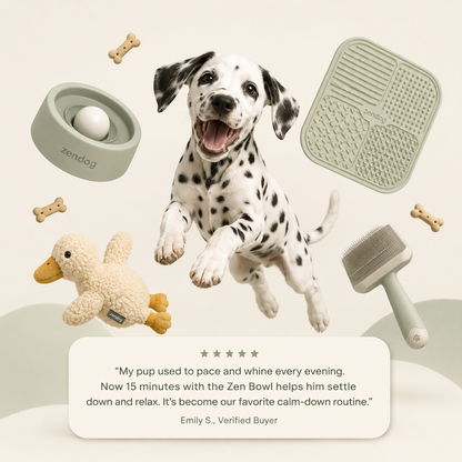 Zen Bowl™ - Calming Lick Bowl for Anxious Dogs