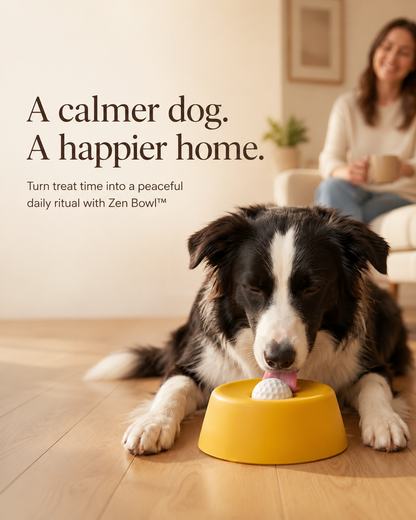 Zen Bowl™ - Calming Lick Bowl for Anxious Dogs