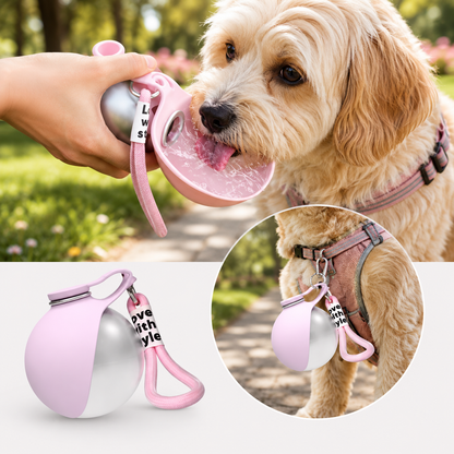2-in-1 Portable Dog Water Bottle