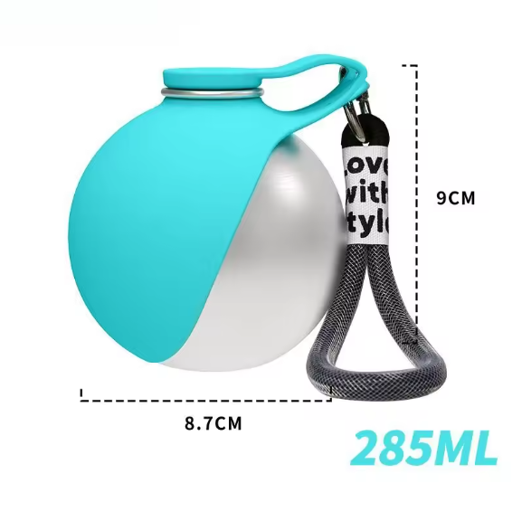 2-in-1 Portable Dog Water Bottle